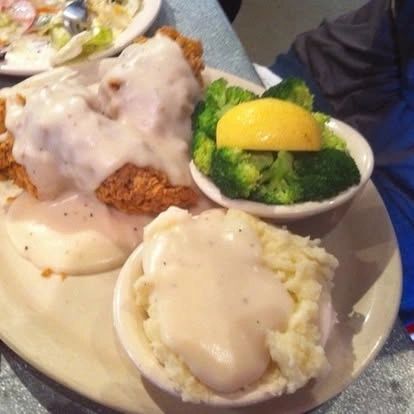 A Texas Chicken Fried Steak Day plate from the original gallery